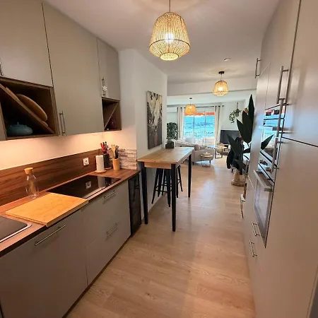 Panoramic View Of Toulon Bay Terrace Appartement *